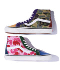 A BATHING APE BAPE X VANS MULTI CAMO SK8-HI w/ Keychain