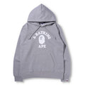 A BATHING APE COLLEGE PULLOVER HOODIE