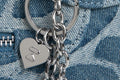 A BATHING APE - APEE PATTERN DENIM BAG #1