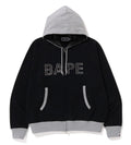 A BATHING APE COLOR CAMO THERMAL PATCH LOOSE FIT ZIP HOODIE