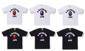 A BATHING APE COLOR CAMO COLLEGE TEE - happyjagabee store