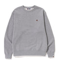 A BATHING APE APE HEAD ONE POINT RELAXED FIT CREWNECK