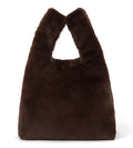 A BATHING APE BABY MILO STORE BABY MILO FUR TOTE BAG