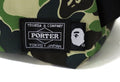 A BTAHING APE PORTER ABC CAMO WAIST BAG