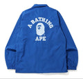 A BATHING APE COLLEGE COACH JACKET - happyjagabee store