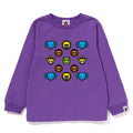 A BATHING APE BAPE KIDS BMILOGRAM L/S TEE
