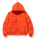 A BATHING APE ONE POINT HOODIE DOWN JACKET