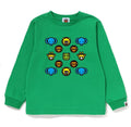 A BATHING APE BAPE KIDS BMILOGRAM L/S TEE