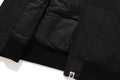 A BATHING APE ONE POINT HOODIE DOWN JACKET