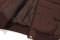 A BATHING APE ONE POINT HOODIE DOWN JACKET