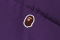 A BATHING APE ONE POINT HOODIE DOWN JACKET