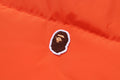 A BATHING APE ONE POINT HOODIE DOWN JACKET