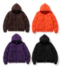 A BATHING APE ONE POINT HOODIE DOWN JACKET