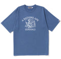 A BATHING APE PIGMENT DYED GENERAL BAPE RELAXED FIT TEE