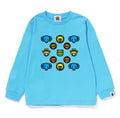 A BATHING APE BAPE KIDS BMILOGRAM L/S TEE