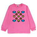 A BATHING APE BAPE KIDS BMILOGRAM L/S TEE