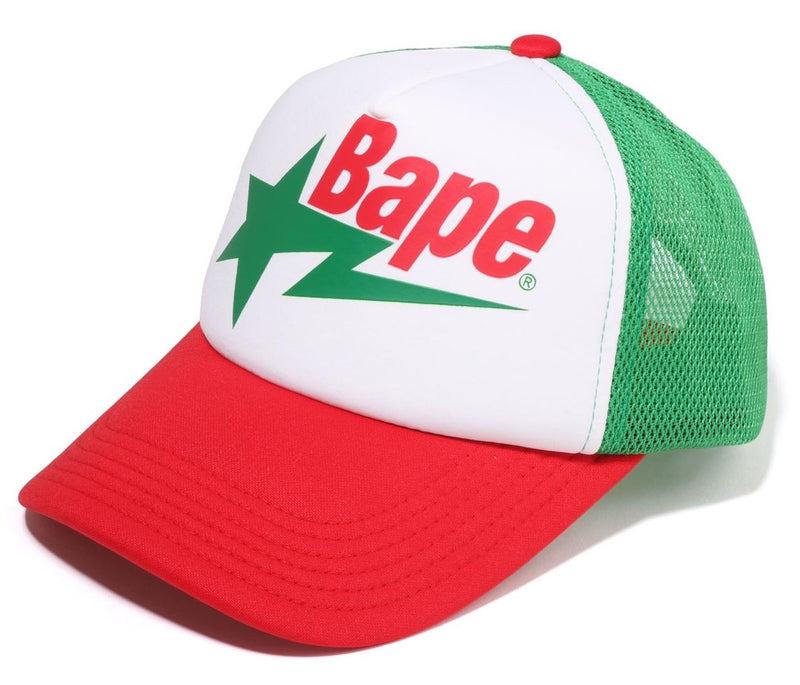 A BATHING APE BAPE STA MESH CAP