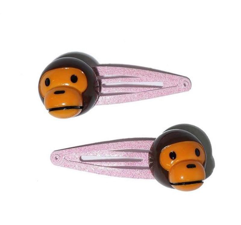 A BATHINMG APE BAPE KIDS BABY MILO HAIR CLIP SET