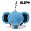 A BATHING APE Goods BABY MILO STORE KEY CHAIN FACE PLUSH - happyjagabee store