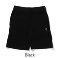 A BATHING APE APE HEAD ONE POINT SWEAT SHORTS