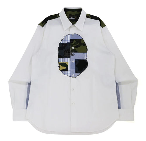 A BATHING APE - Mr. BATHING APE MULTI PATTERN SHIRT