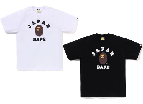A BATHING APE JAPAN COLLEGE CITY TEE ( JAPAN LIMITED )