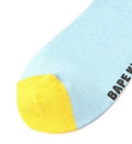 A BATHING APE BAPE KIDS BABY MILO CUFFS SOCKS