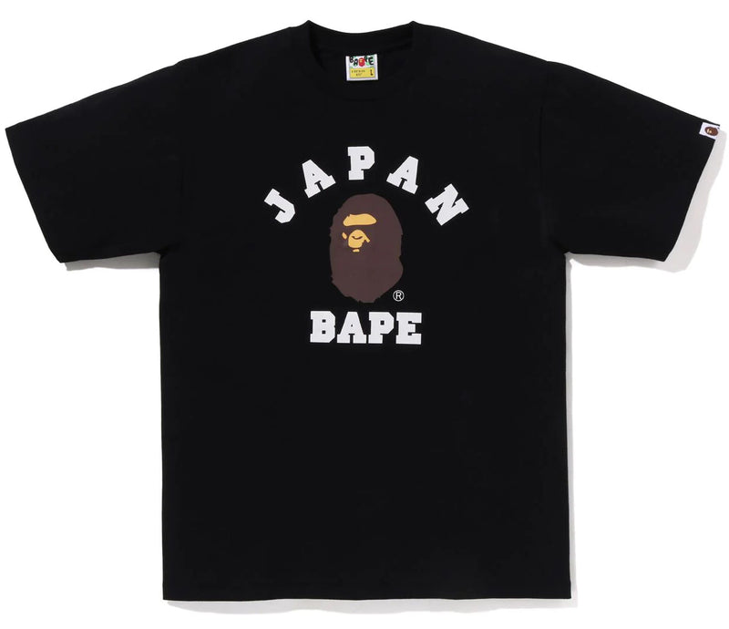A BATHING APE JAPAN COLLEGE CITY TEE ( JAPAN LIMITED )