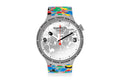A BATHING APE SWATCH x BAPE BIG BOLD TOKYO GRAY MULTI CAMO
