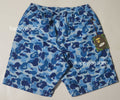 A BATHING APE ABC CAMO APE HEAD ONE POINT BEACH SHORTS