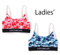 A BATHING APE Ladies' ABC CAMO SPORT BRA