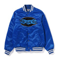 A BATHING APE APE RELAXED FIT NYLON VARSITY JACKET