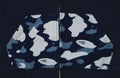 A BATHING APE SASHIKO CAMO RELAXED ZIP HOODIE