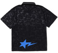 A BATHING APE SOCCER GAME RELAXED FIT POLO