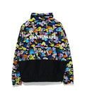 A BATHING APE Ladies' MULTI CAMO WIDE CROPPED JACKET