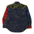 A BATHING APE BAPE x Levi's MULTI COLOR CAMO SHIRT
