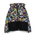 A BATHING APE Ladies' MULTI CAMO WIDE CROPPED JACKET