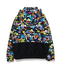 A BATHING APE Ladies' MULTI CAMO WIDE CROPPED JACKET