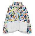 A BATHING APE Ladies' MULTI CAMO WIDE CROPPED JACKET