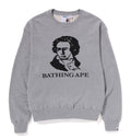 A BATHING APE CLASSIC BATHING APE RELAXED FIT CREWNECK