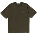 A BATHING APE APE HEAD ONE POINT RELAXED FIT POCKET TEE