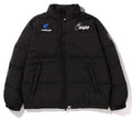 A BATHING APE SOCCER GAME GRAPHIC RELAXED DOWN JACKET