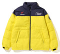 A BATHING APE SOCCER GAME GRAPHIC RELAXED DOWN JACKET