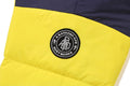 A BATHING APE SOCCER GAME GRAPHIC RELAXED DOWN JACKET