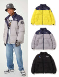 A BATHING APE SOCCER GAME GRAPHIC RELAXED DOWN JACKET