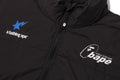 A BATHING APE SOCCER GAME GRAPHIC RELAXED DOWN JACKET