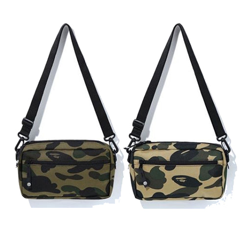 A BATHING APE 1ST CAMO CORDURA MINI SHOULDER BAG - happyjagabee store