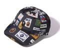 A BATHING APE BAPE MULTI LABEL PANEL CAP