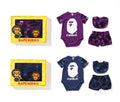A BATHING APE BAPE KIDS COLOR CAMO BY BATHING BABY GIFT SET