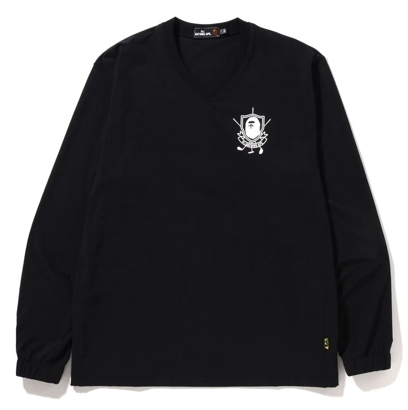 A BATHING APE - MR.BATHING APE V NECK PULLOVER WINDBREAKER